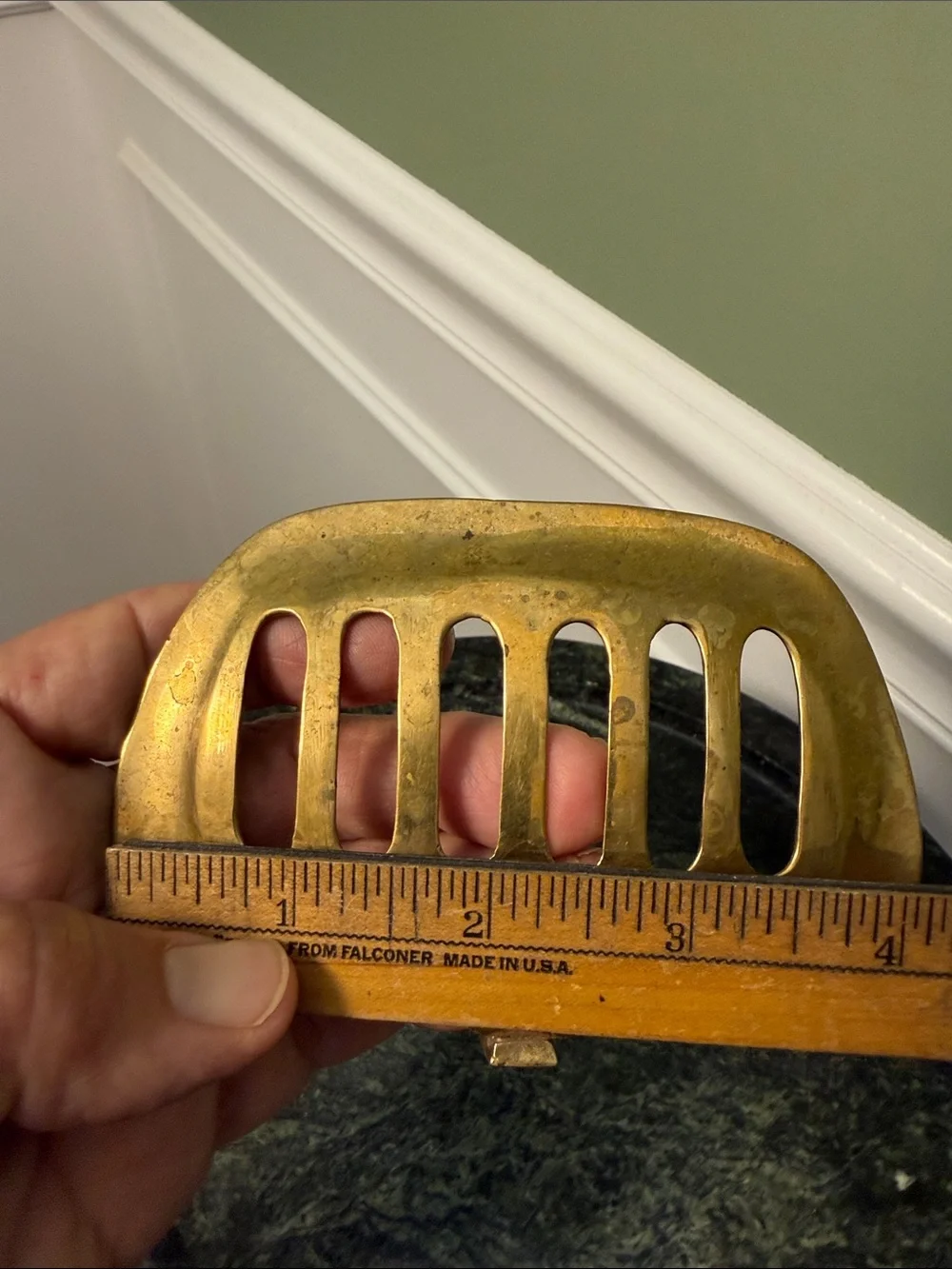 Solid Brass Pineapple Soap Dish